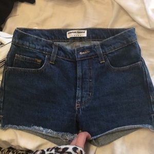American Apparel Denim shorts
